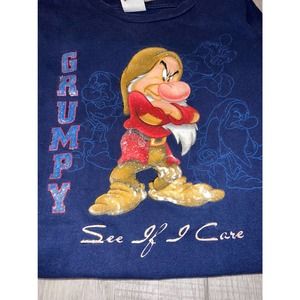 Vintage Disney's Grumpy "See if I care" T shirt